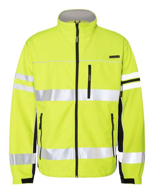 Unisex Premium Black Series® Class 3 Soft Shell Jacket - Lime