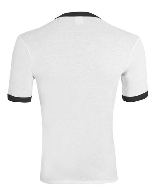 Youth Ringer T-Shirt - White/ Black