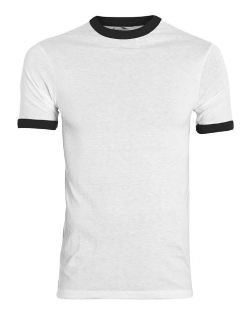 Youth Ringer T-Shirt - White/ Black