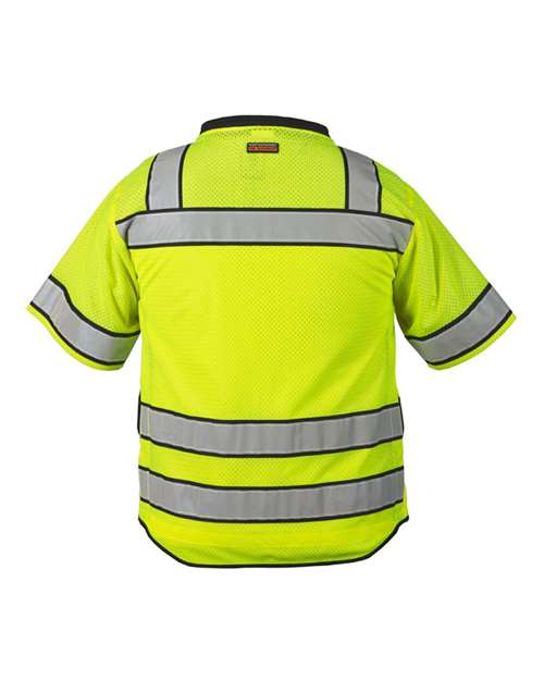 Unisex High Performance Surveyors Vest - Lime