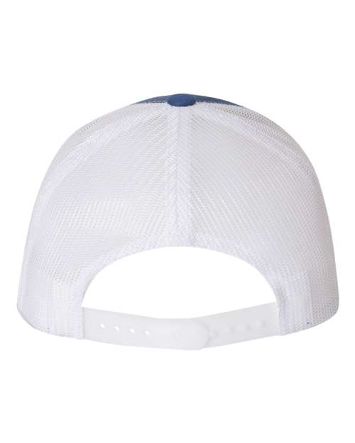 Retro Trucker Cap - Royal/ White