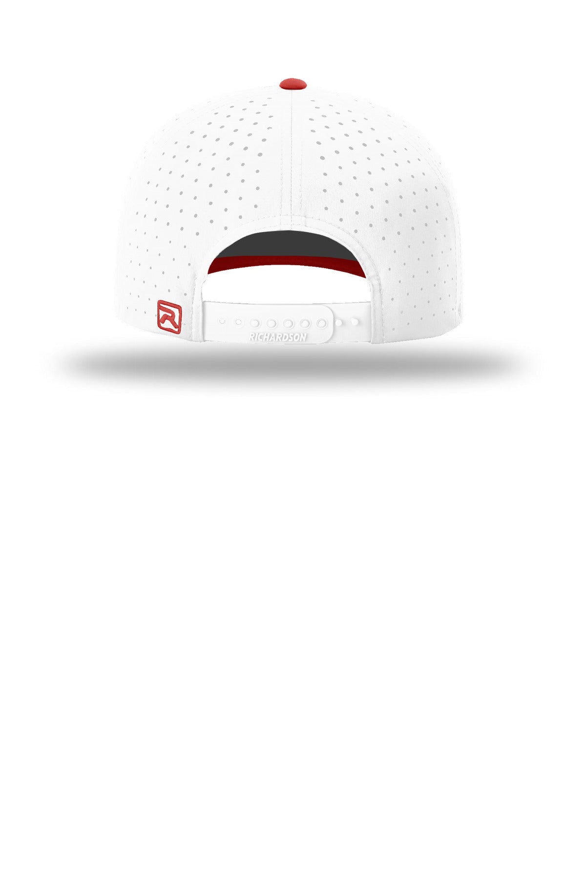 Richardson Laser Perf R-Flex Snapback - White/ White/ Red