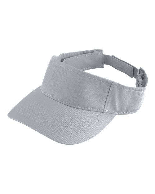 Sport Twill Visor - Silver Grey