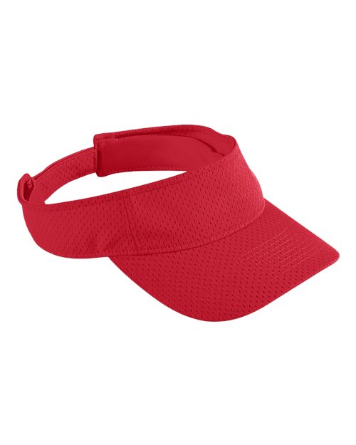 Athletic Mesh Visor - Red
