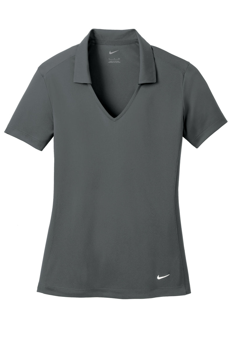 Nike Women's Dri-FIT Vertical Mesh Polo - Anthracite