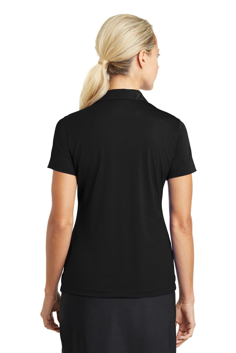 Nike Women's Dri-FIT Vertical Mesh Polo - Black