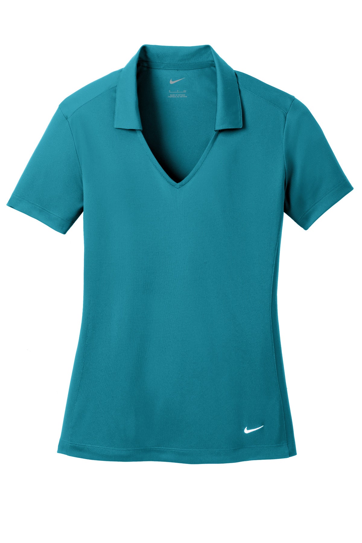 Nike Women's Dri-FIT Vertical Mesh Polo - Blustery