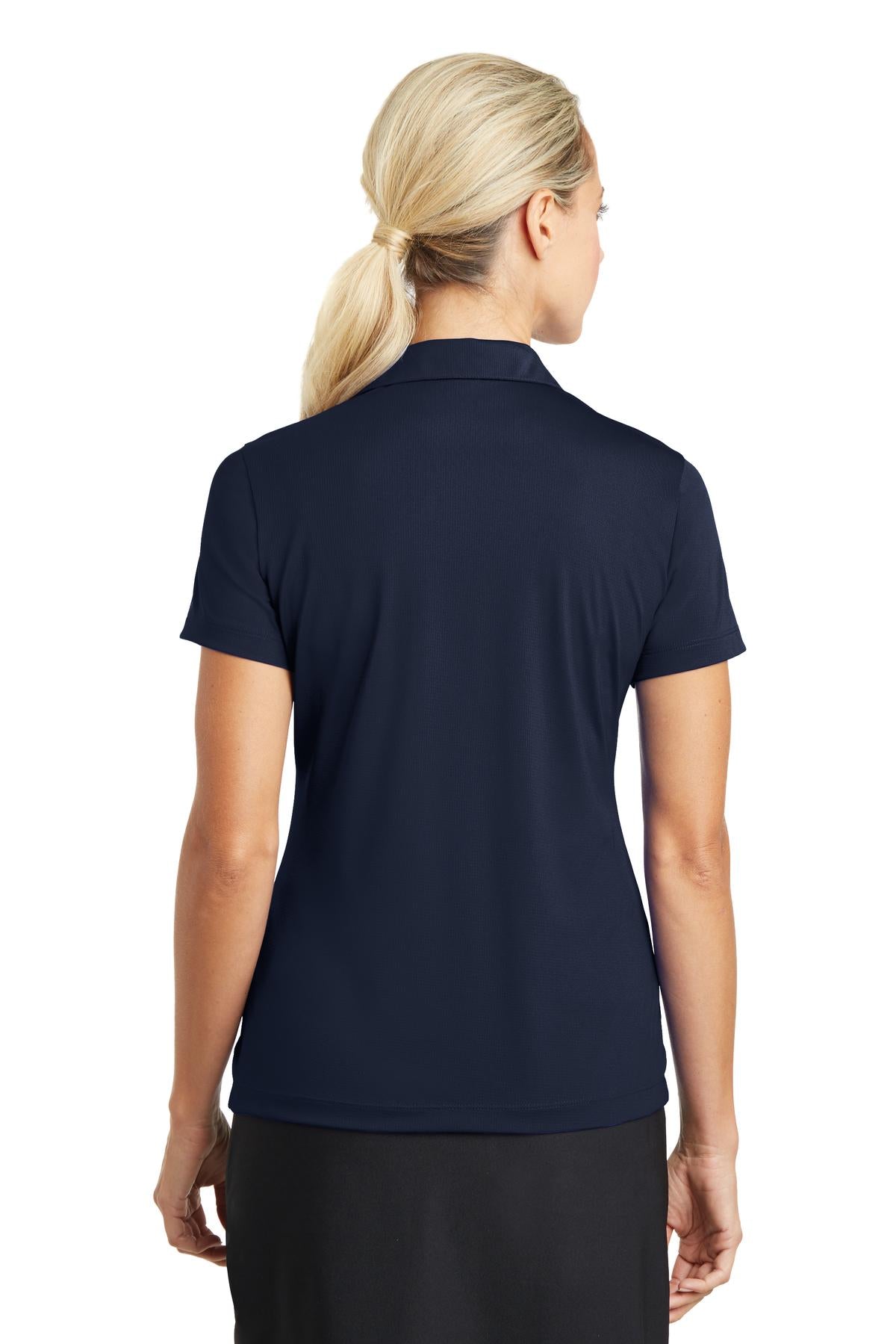 Nike Women's Dri-FIT Vertical Mesh Polo - Marine