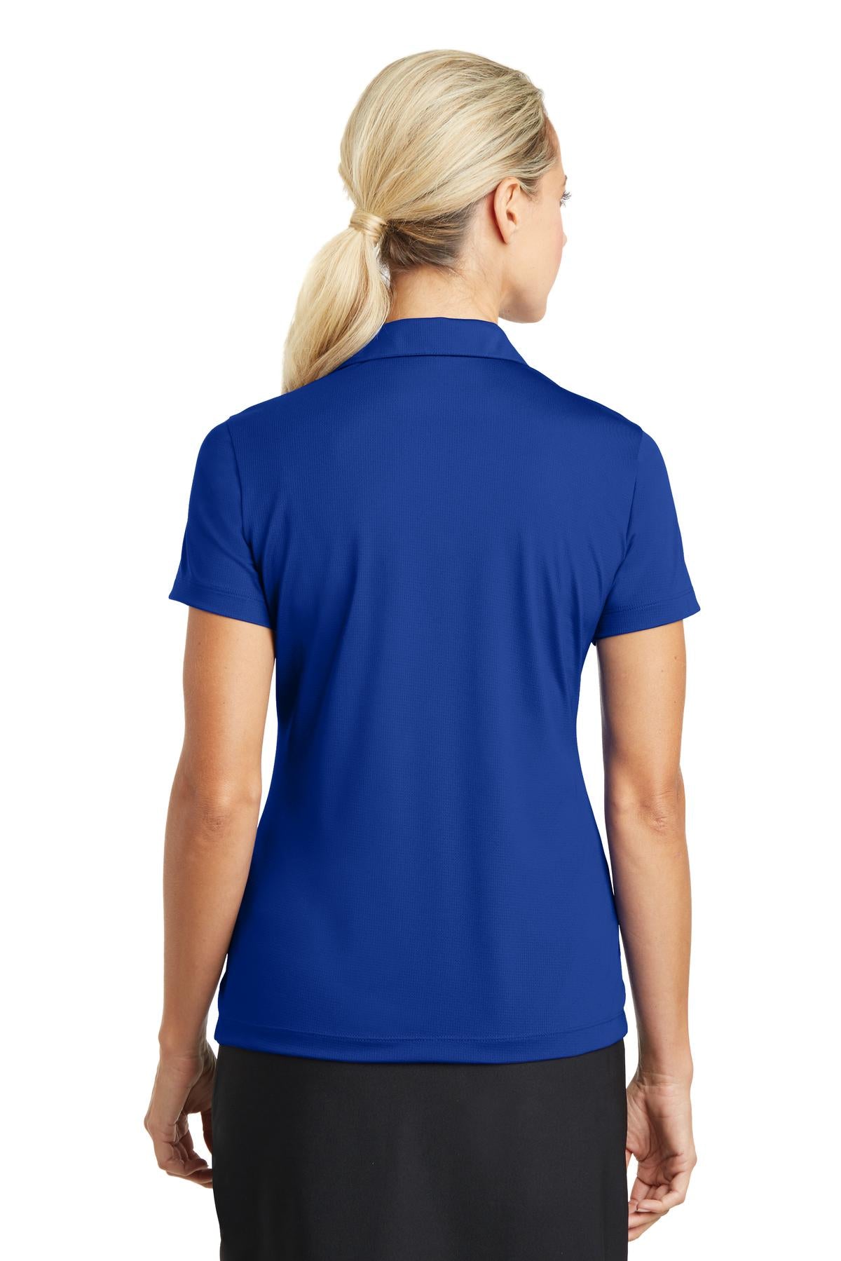 Nike Women's Dri-FIT Vertical Mesh Polo - Old Royal