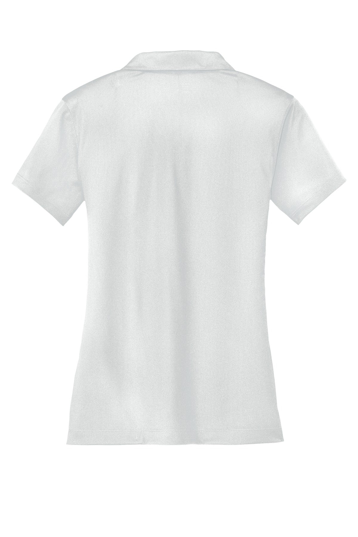 Nike Women's Dri-FIT Vertical Mesh Polo - White