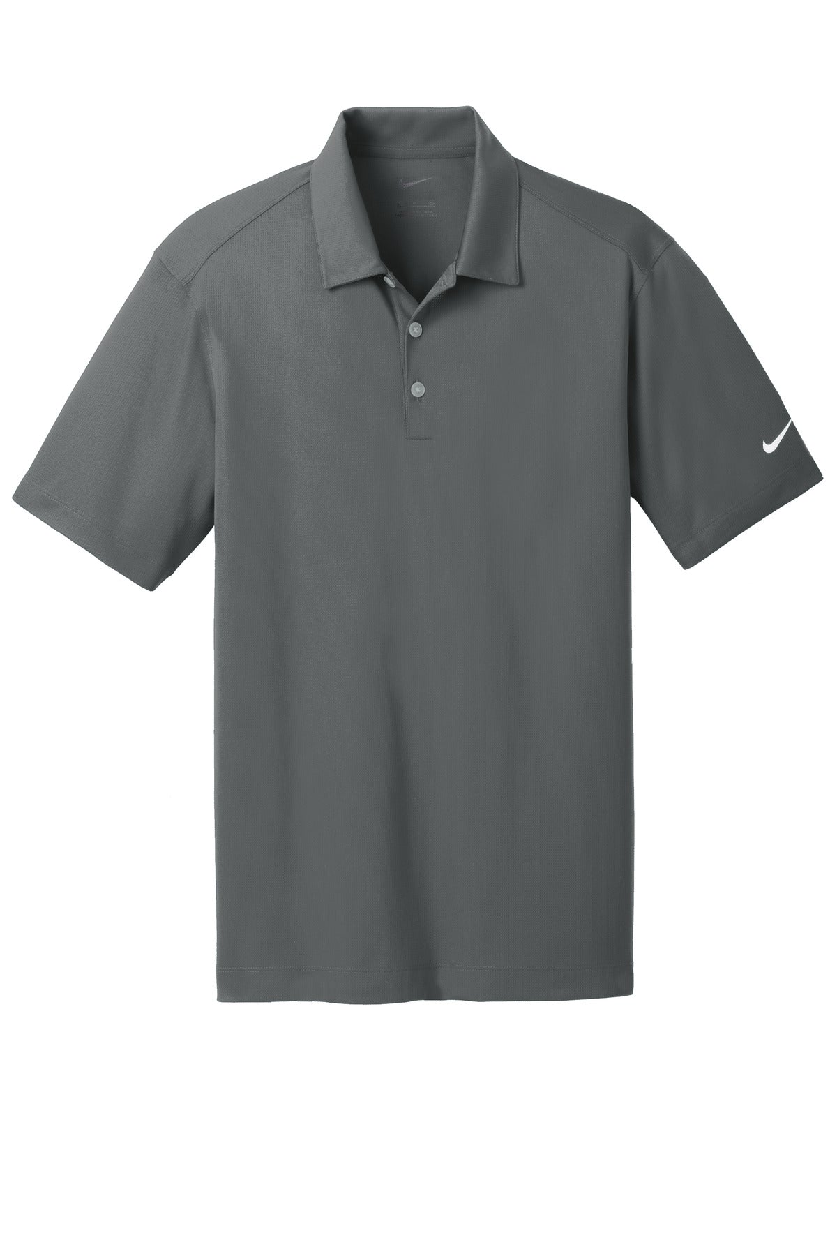 Nike Dri-FIT Vertical Mesh Polo - Anthracite