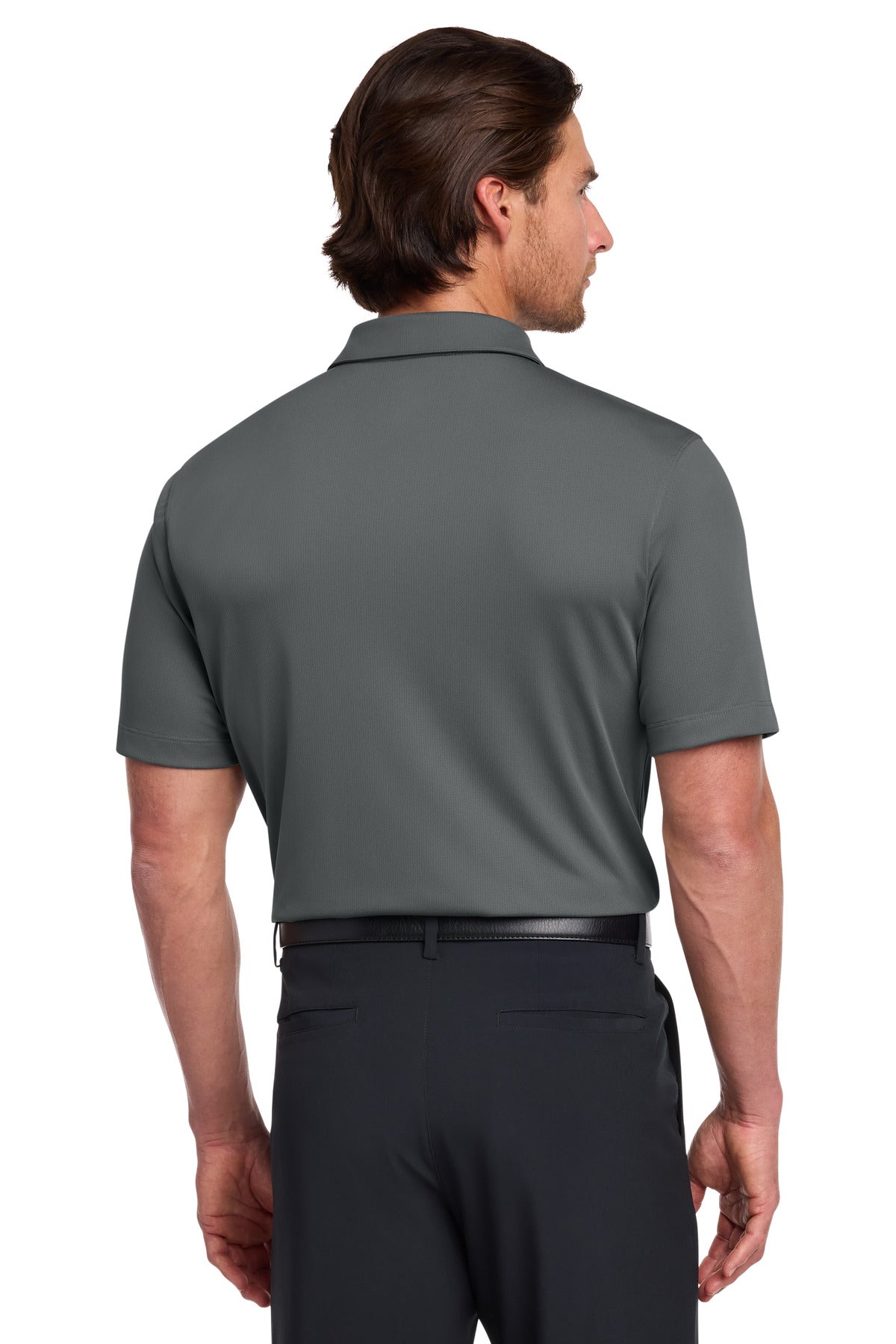 Nike Dri-FIT Vertical Mesh Polo - Anthracite