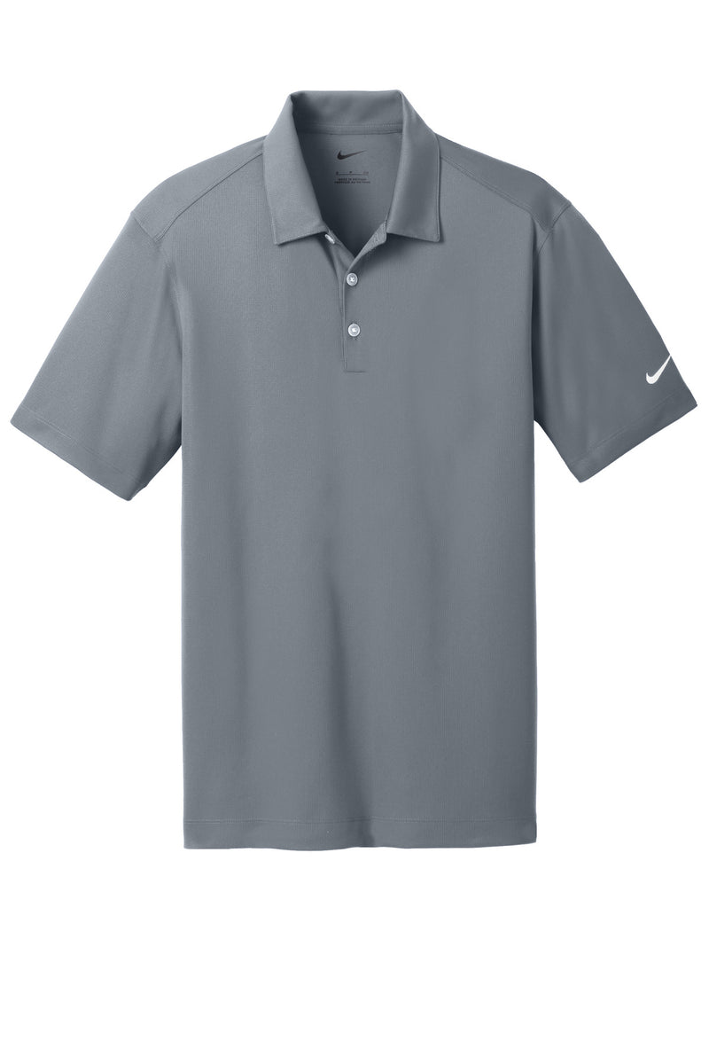 Nike Dri-FIT Vertical Mesh Polo - Cool Grey