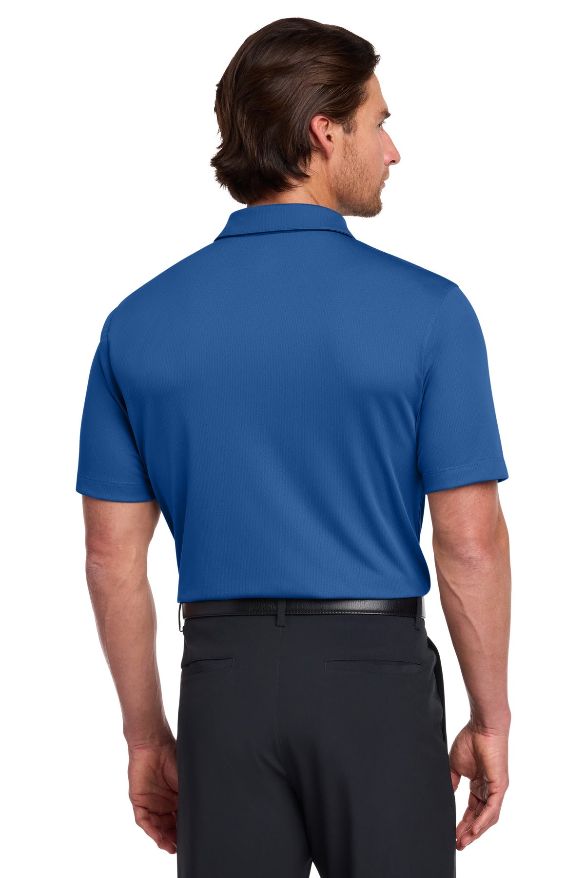 Nike Dri-FIT Vertical Mesh Polo - Gym Blue