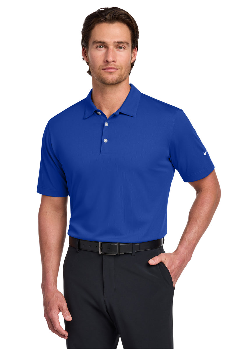 Nike Dri-FIT Vertical Mesh Polo - Old Royal