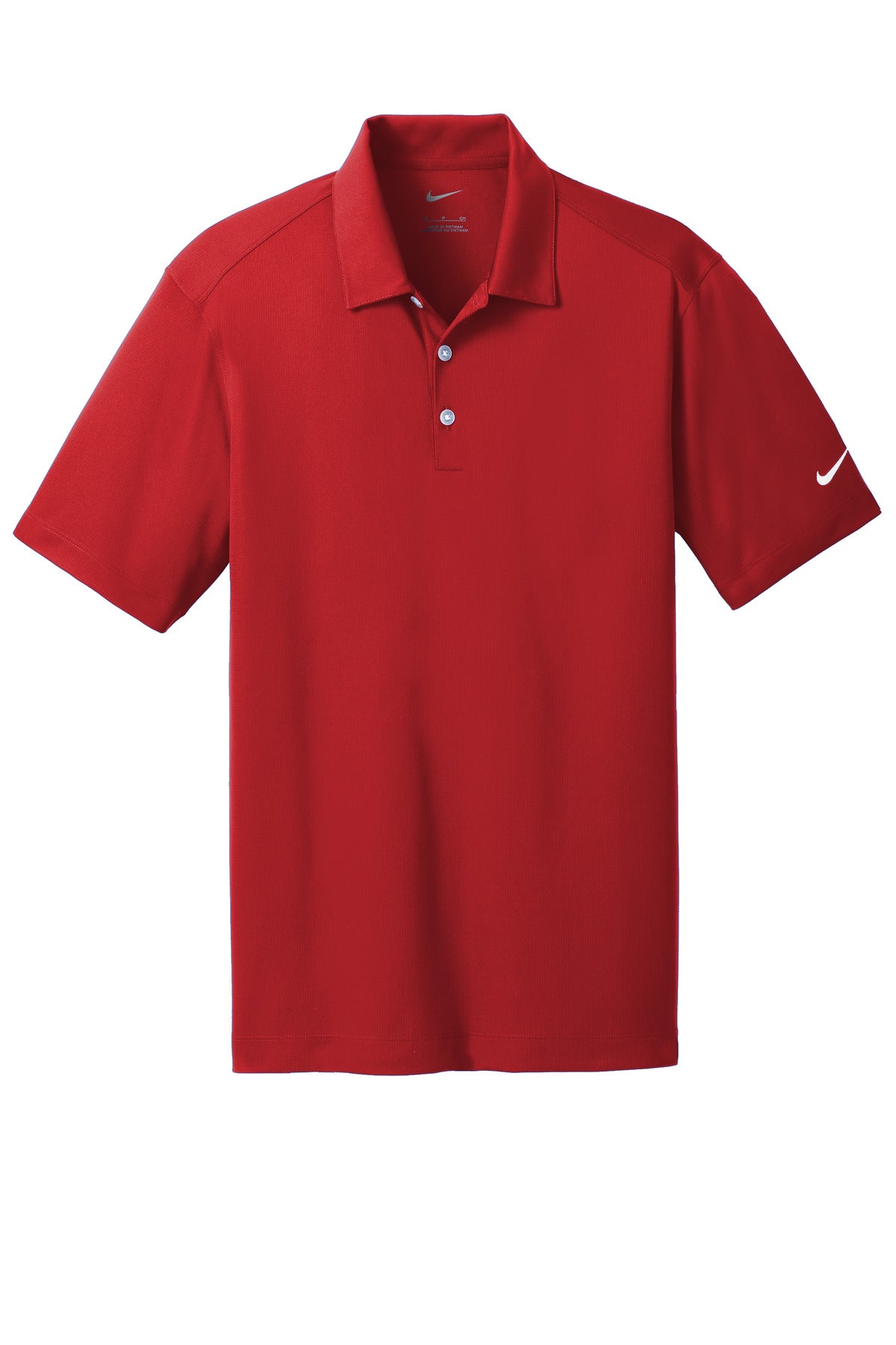 Nike Dri-FIT Vertical Mesh Polo - University Red