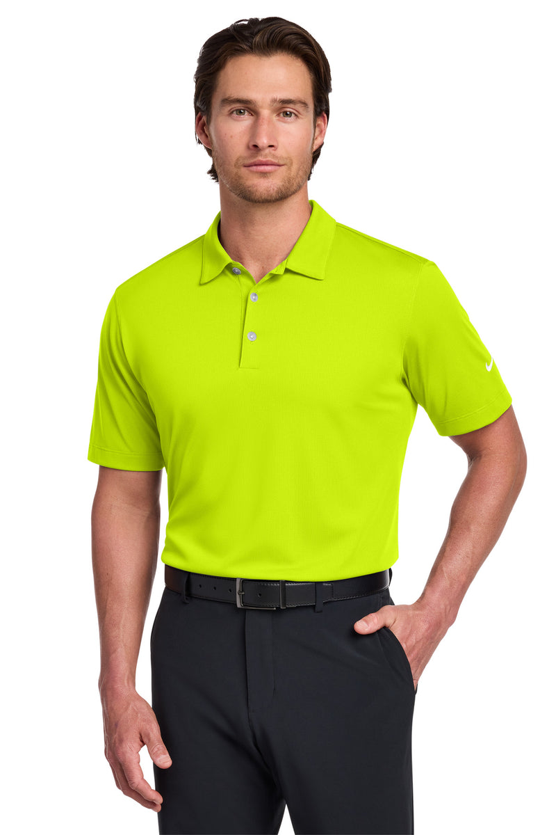 Nike Dri-FIT Vertical Mesh Polo - Volt