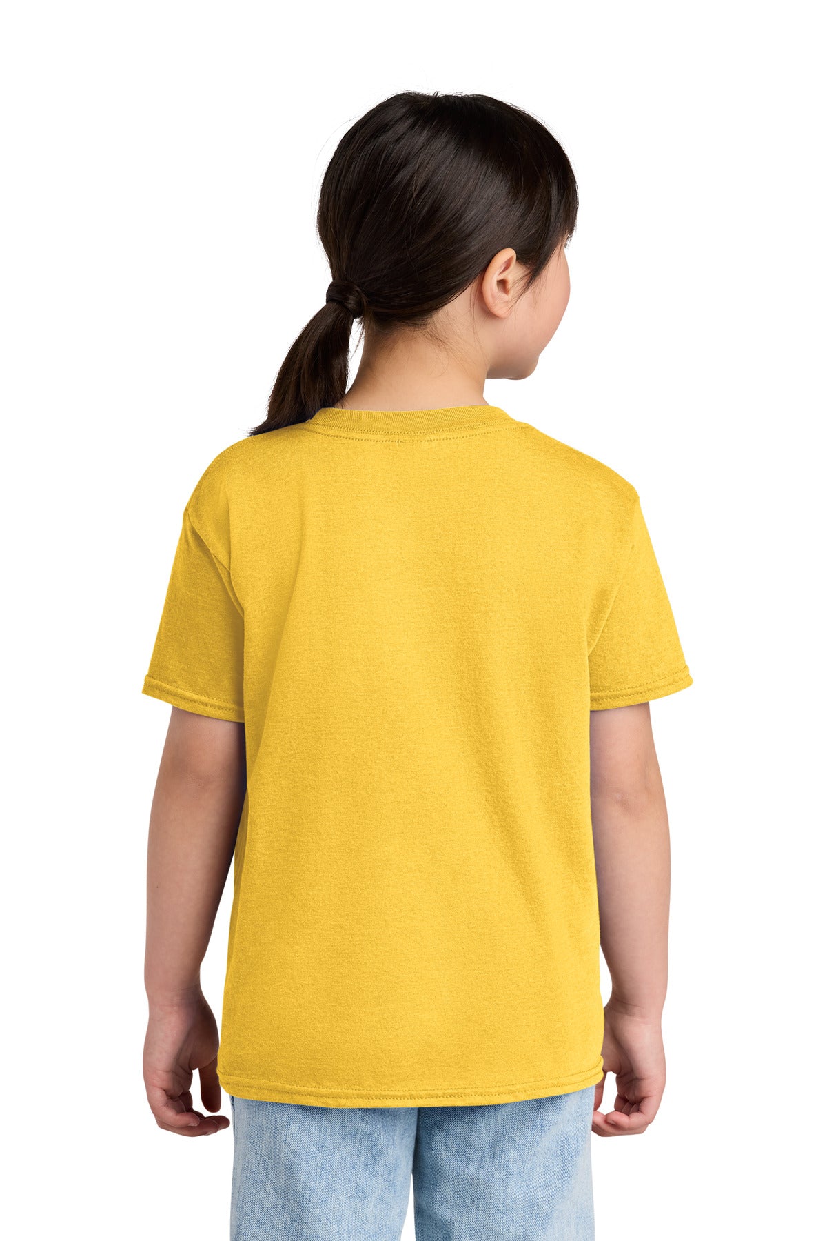 Gildan Youth Softstyle CVC Tee - Daisy Mist