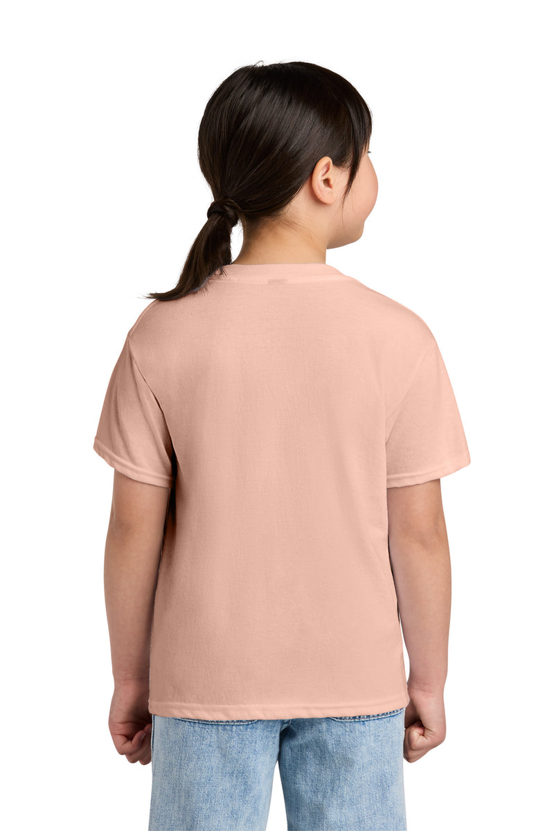 Gildan Youth Softstyle CVC Tee - Dusty Rose