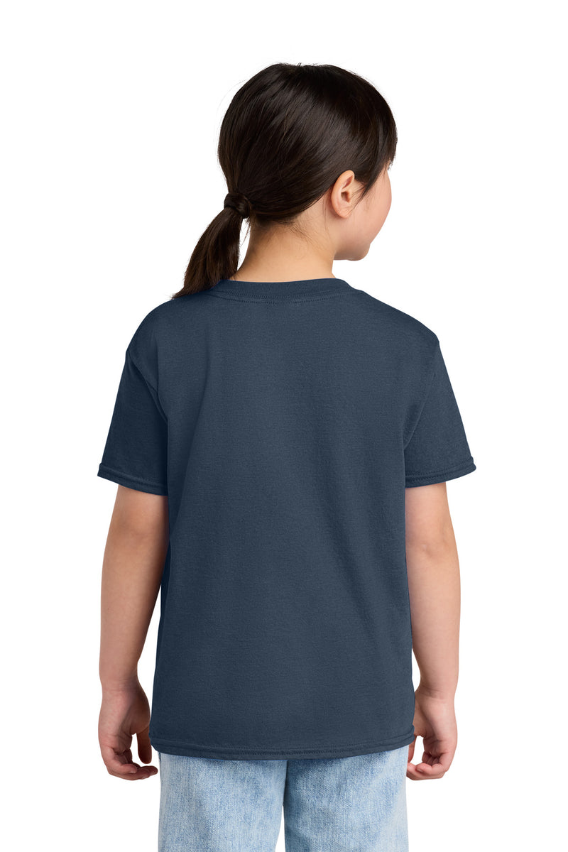 Gildan Youth Softstyle CVC Tee - Navy Mist