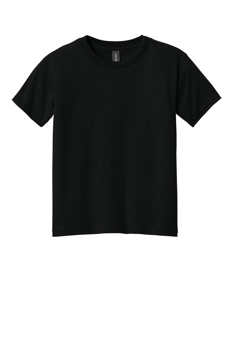 Gildan Youth Softstyle CVC Tee - Pitch Black