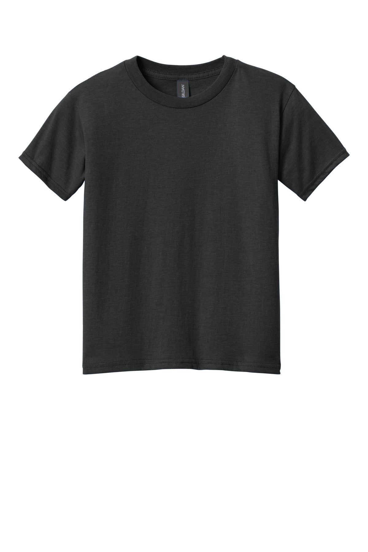 Gildan Youth Softstyle CVC Tee - Pitch Black Mist