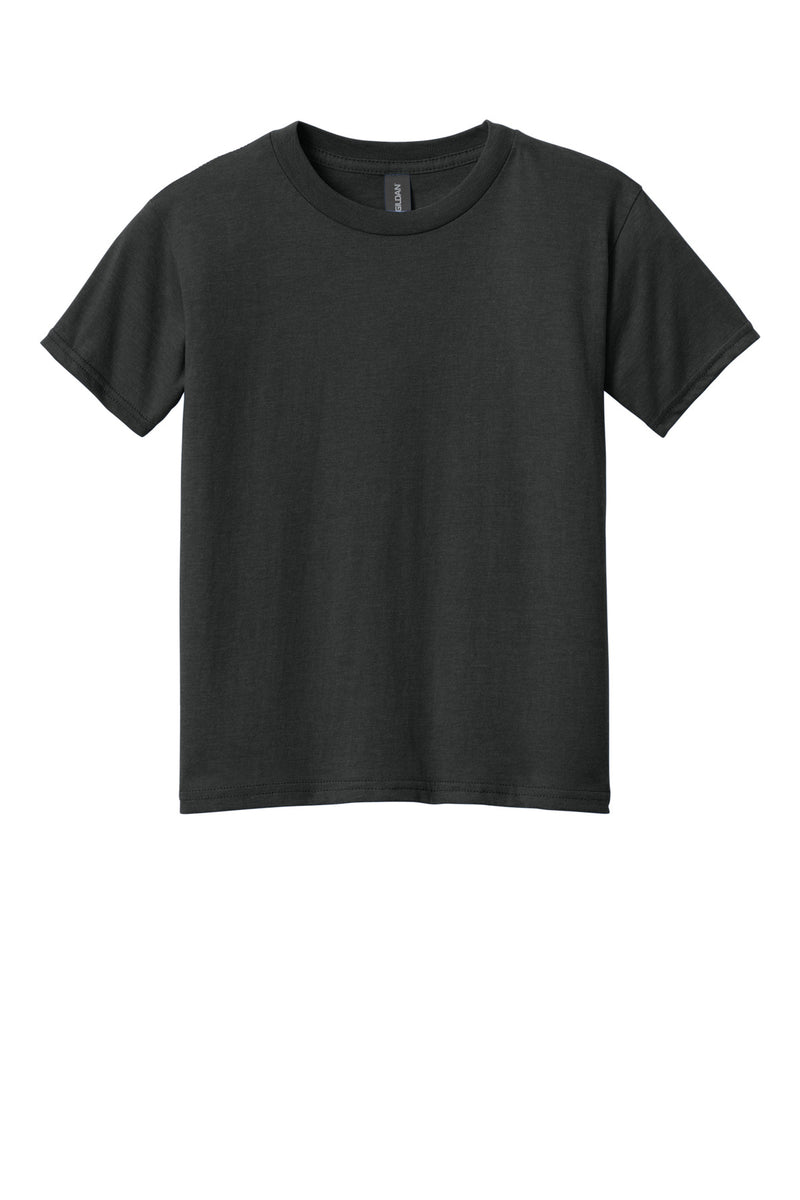 Gildan Youth Softstyle CVC Tee - Pitch Black Mist