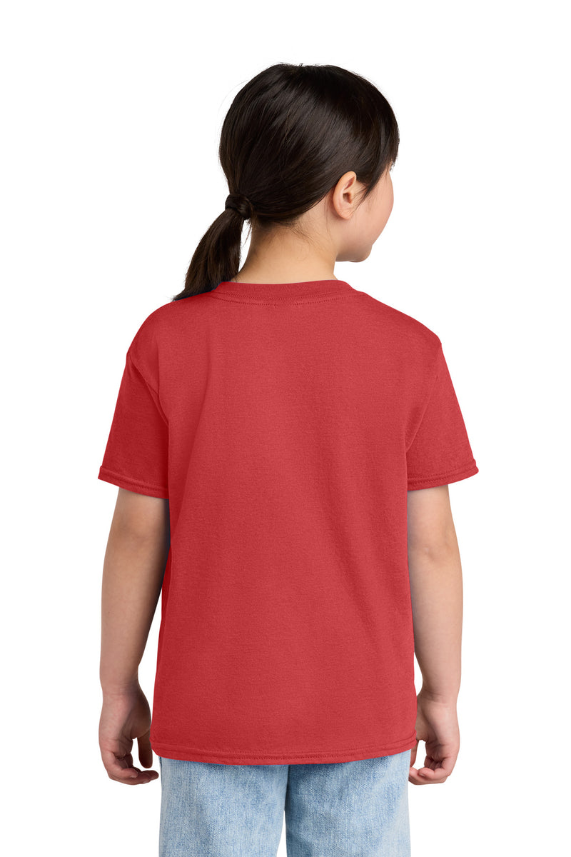 Gildan Youth Softstyle CVC Tee - Red Mist