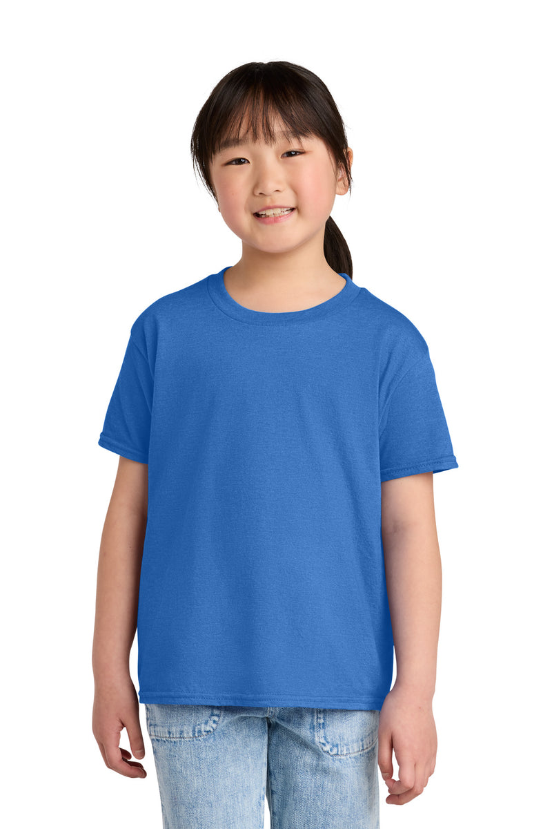 Gildan Youth Softstyle CVC Tee - Royal Mist