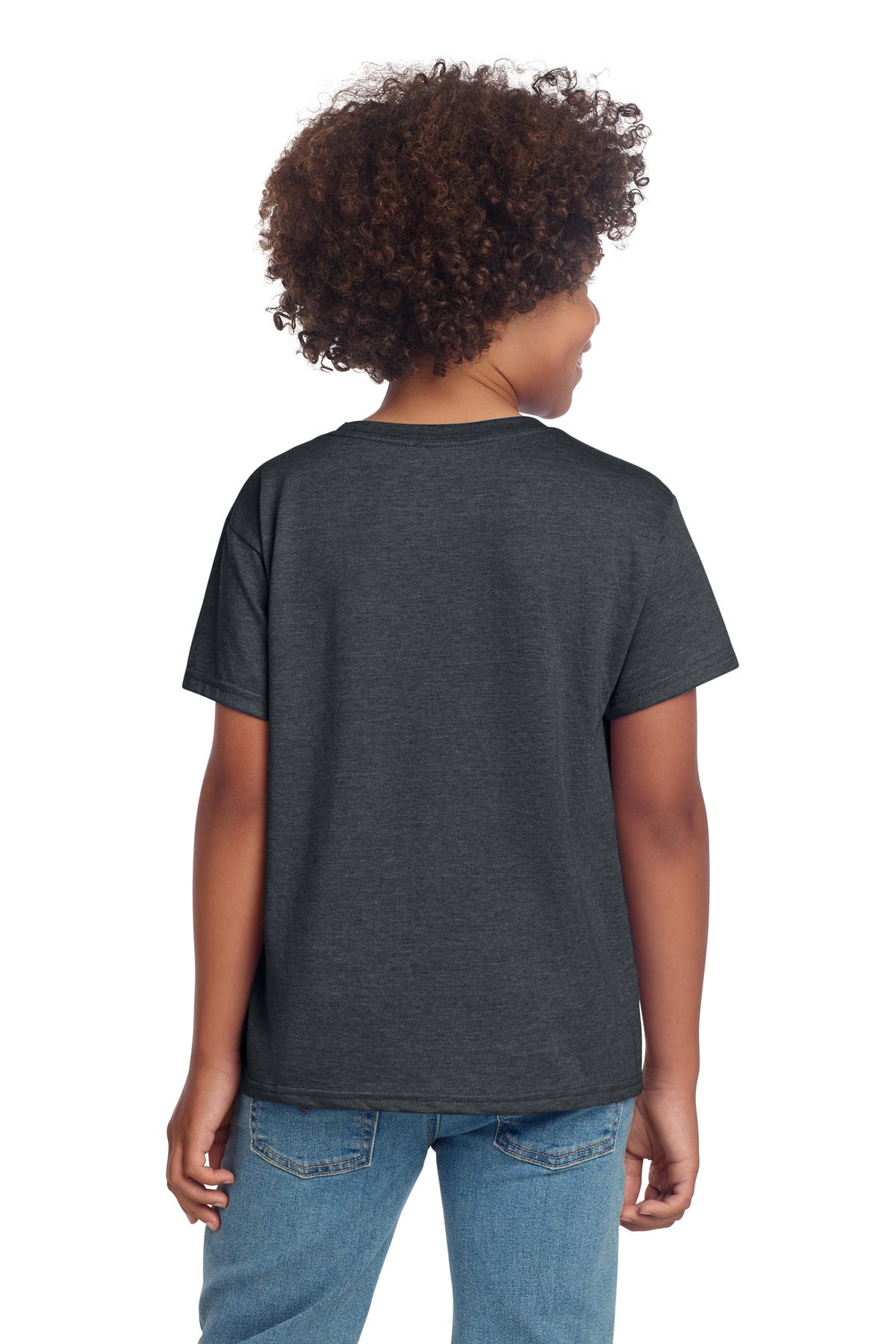 Gildan Youth Softstyle T-Shirt - Dark Heather