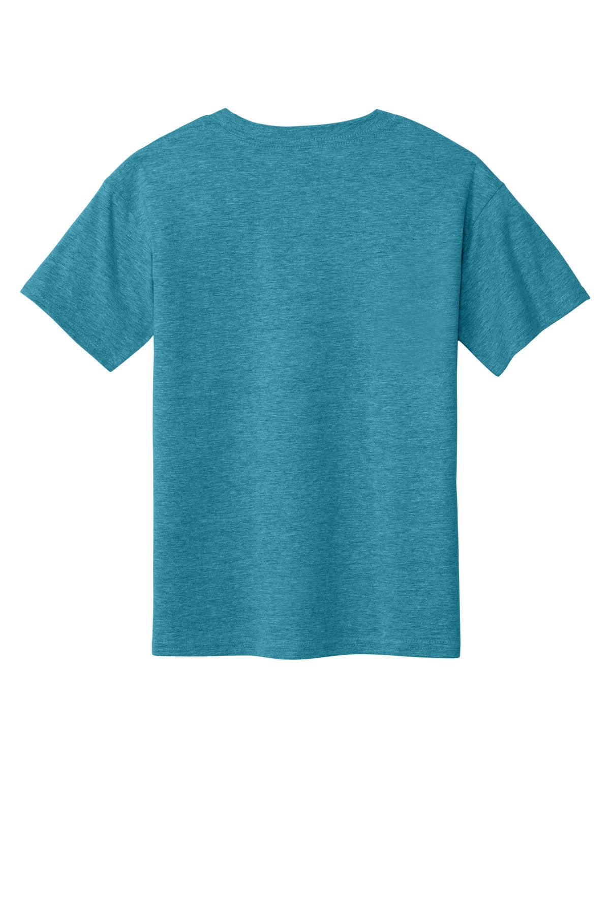 Gildan Youth Softstyle T-Shirt - Heather Galapagos Blue