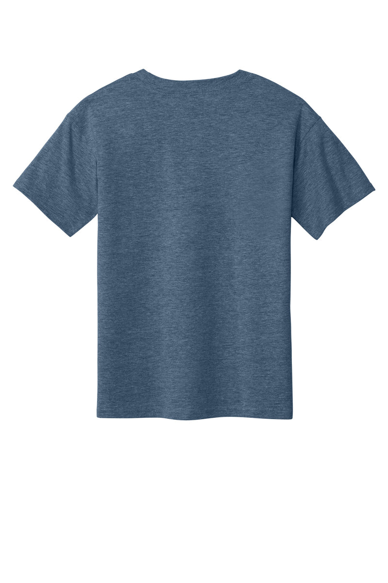 Gildan Youth Softstyle T-Shirt - Heather Indigo
