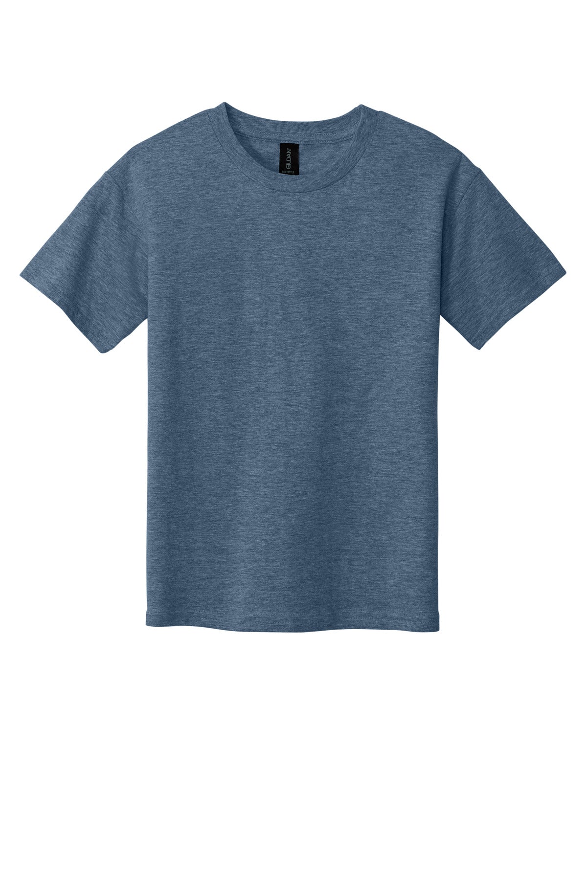 Gildan Youth Softstyle T-Shirt - Heather Indigo