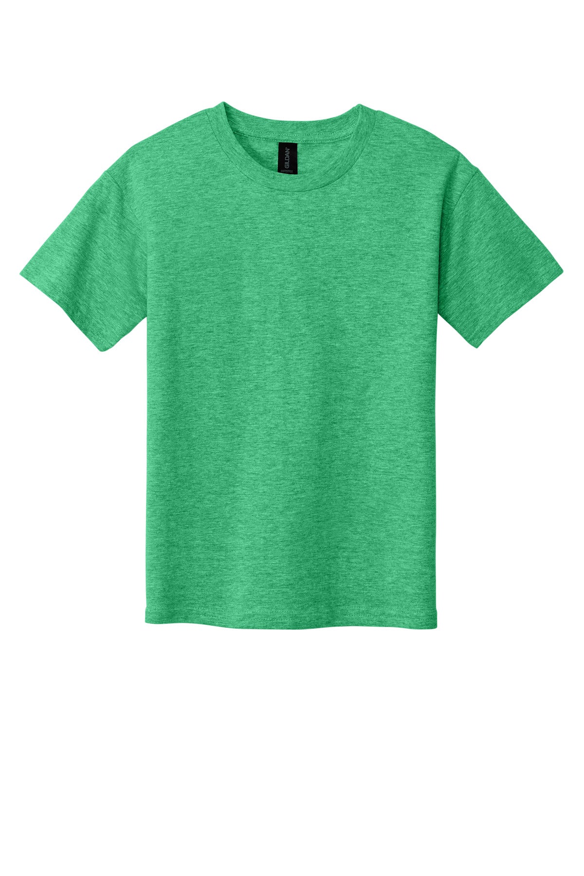 Gildan Youth Softstyle T-Shirt - Heather Irish Green