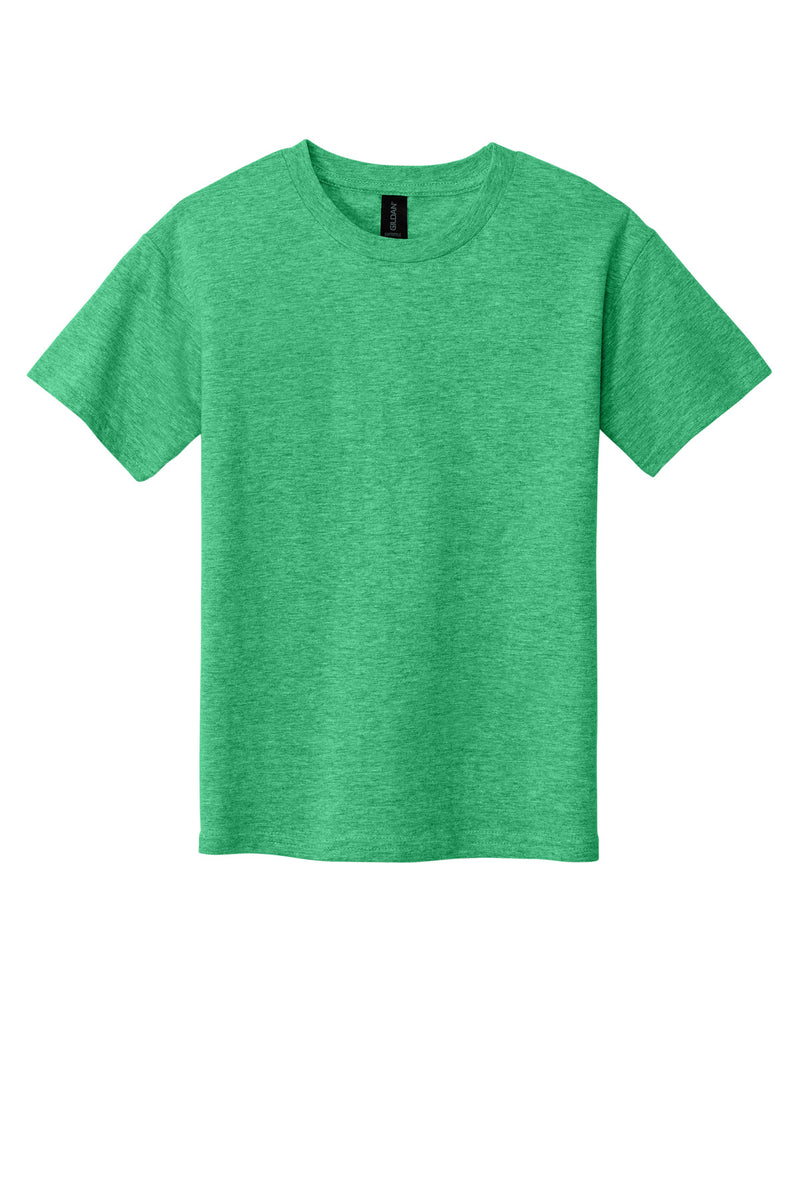 Gildan Youth Softstyle T-Shirt - Heather Irish Green