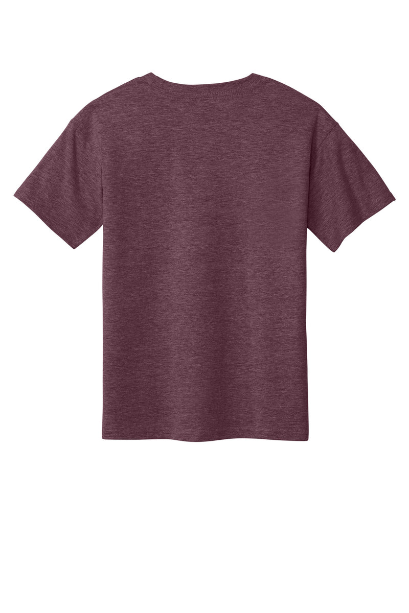 Gildan Youth Softstyle T-Shirt - Heather Maroon