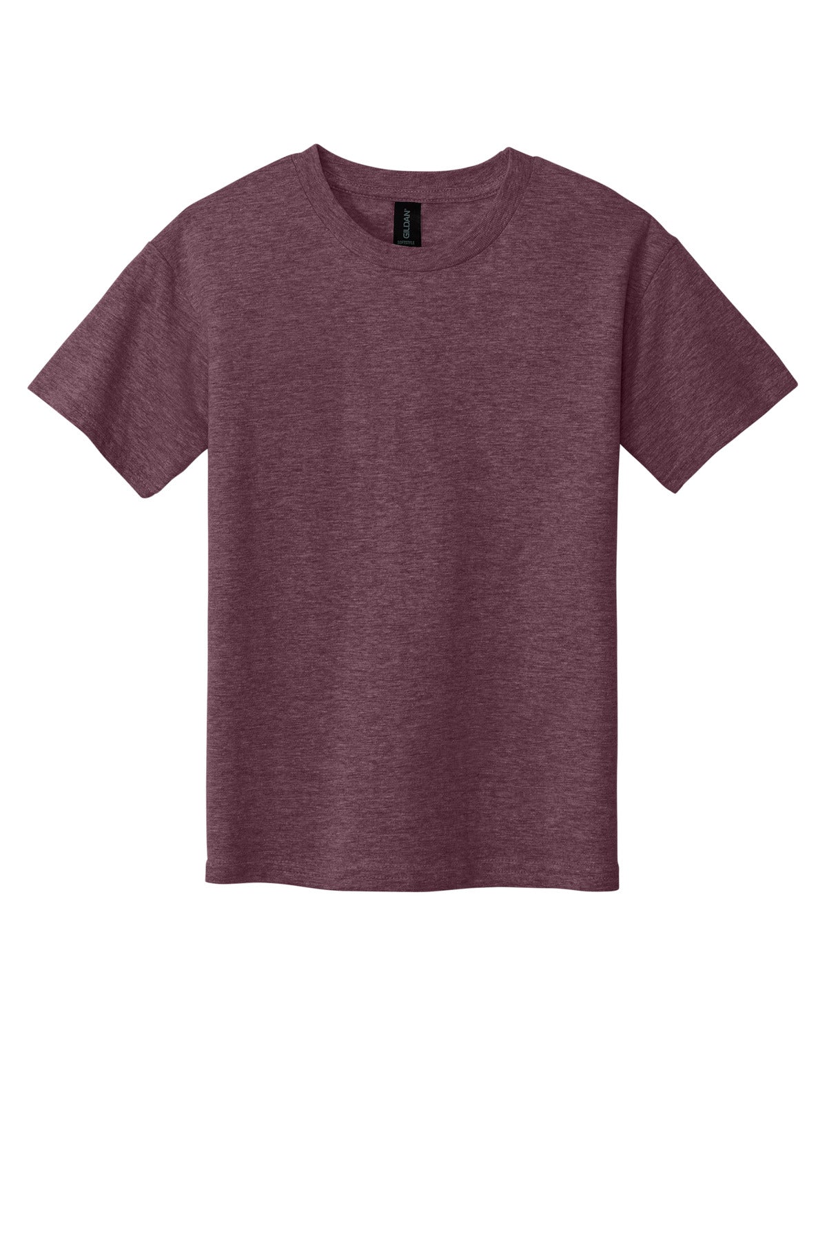 Gildan Youth Softstyle T-Shirt - Heather Maroon