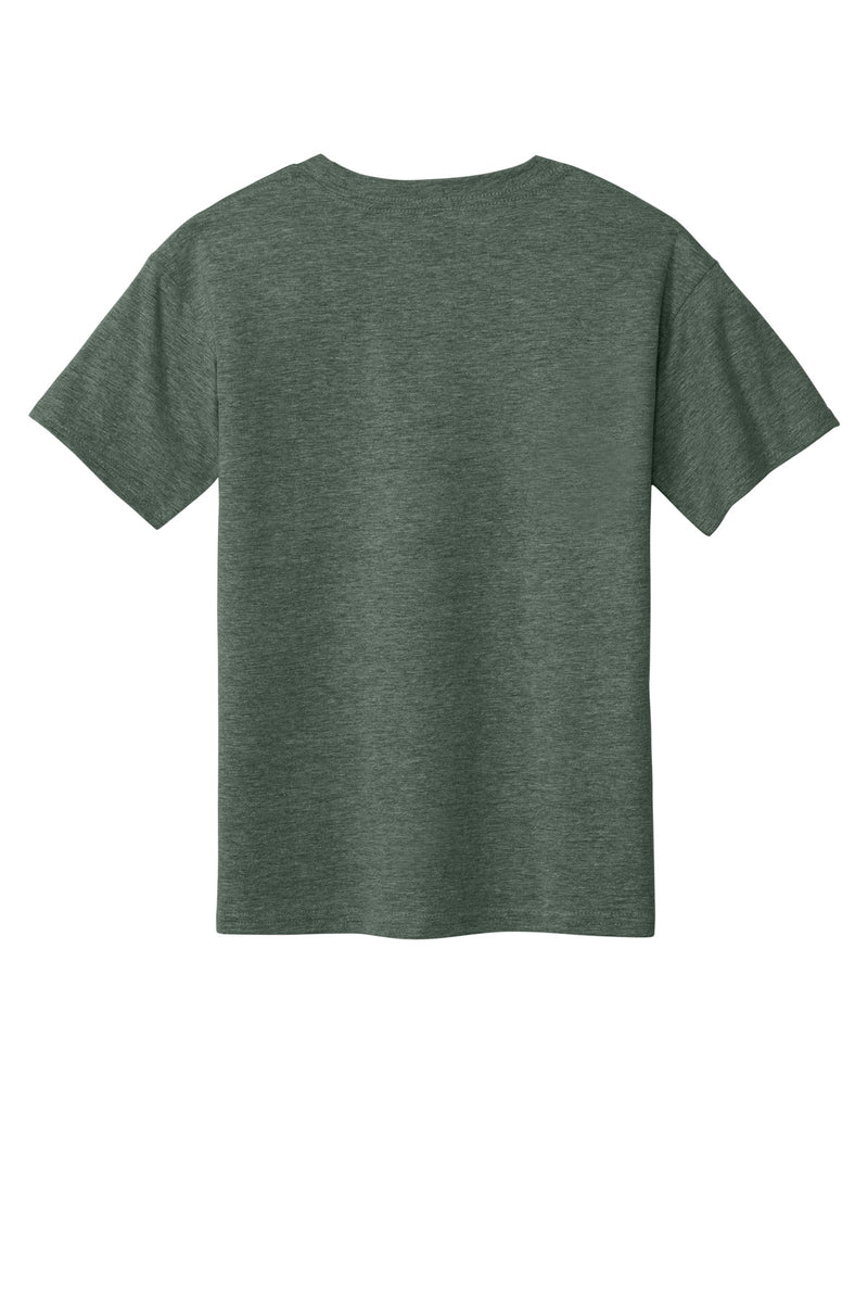 Gildan Youth Softstyle T-Shirt - Heather Military Green