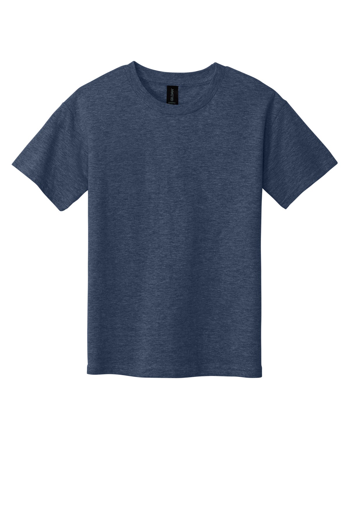 Gildan Youth Softstyle T-Shirt - Heather Navy