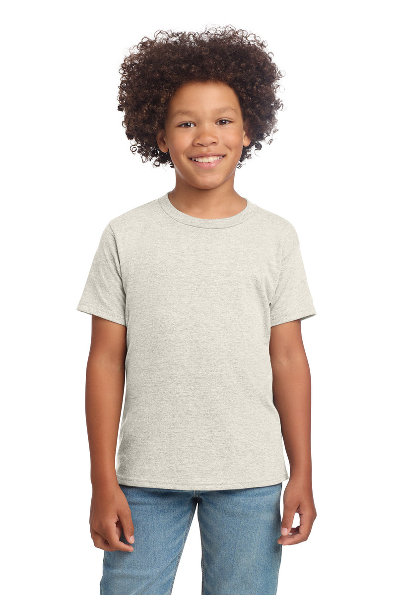 Gildan Youth Softstyle T-Shirt - Heather Oatmeal
