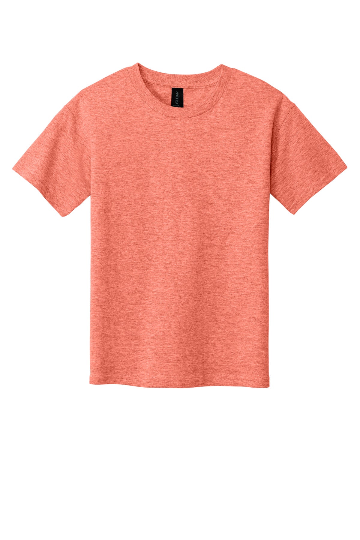 Gildan Youth Softstyle T-Shirt - Heather Orange