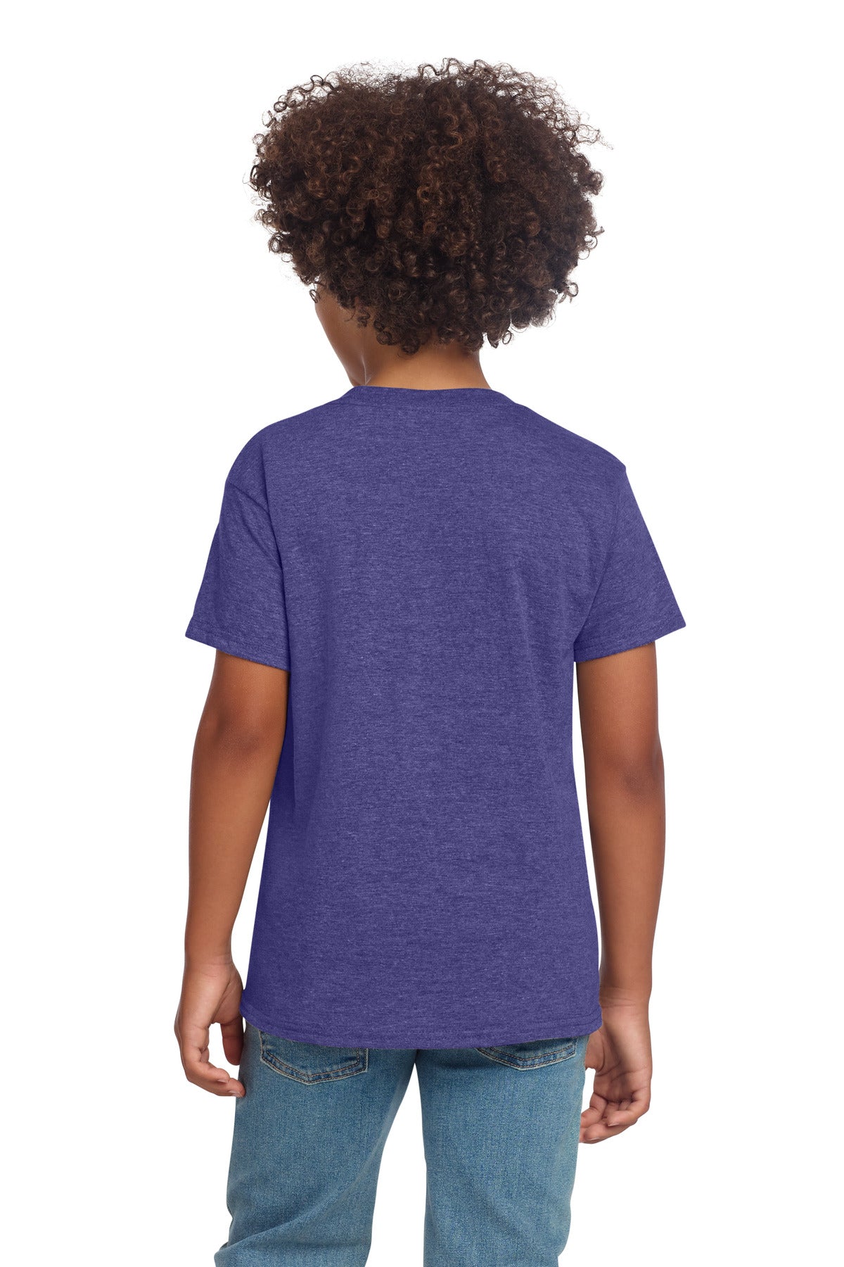 Gildan Youth Softstyle T-Shirt - Heather Purple