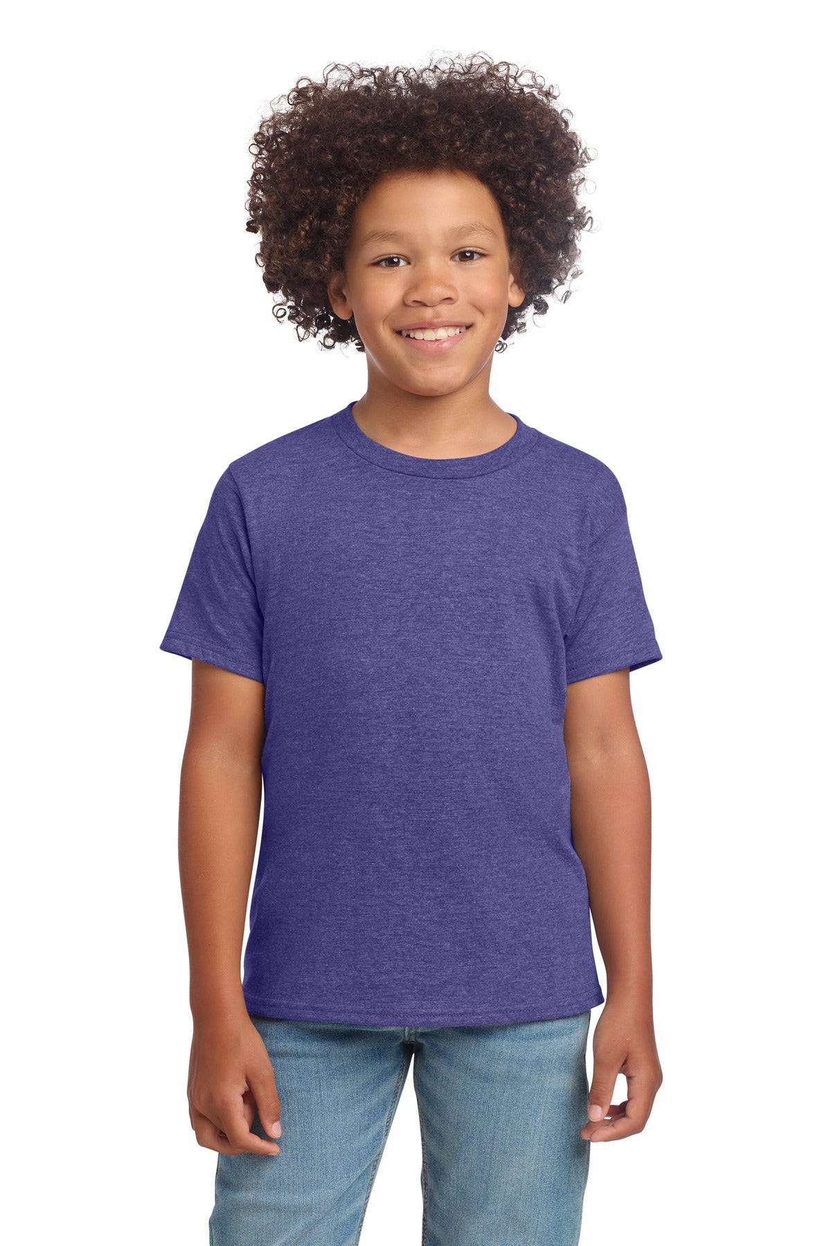 Gildan Youth Softstyle T-Shirt - Heather Purple