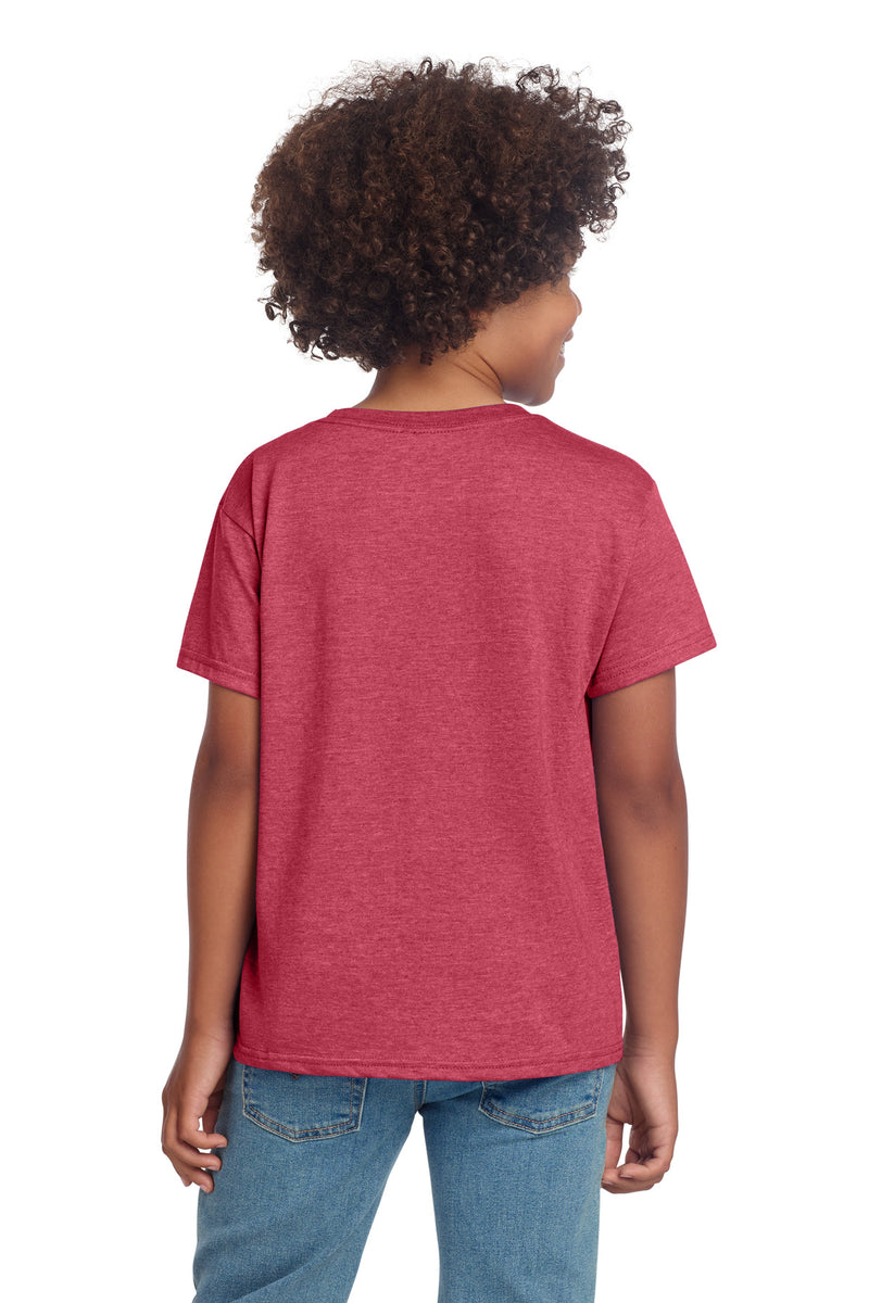 Gildan Youth Softstyle T-Shirt - Heather Red