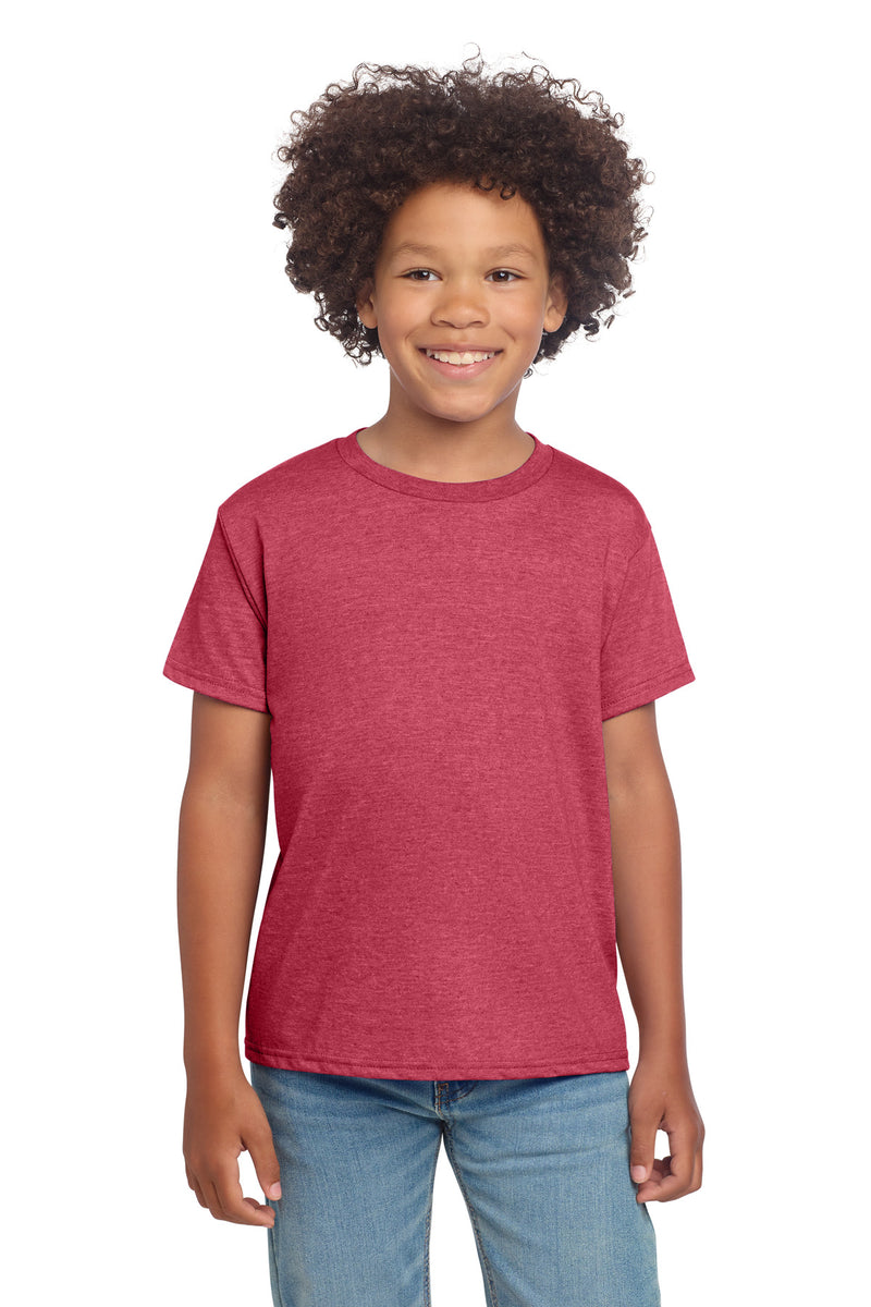 Gildan Youth Softstyle T-Shirt - Heather Red