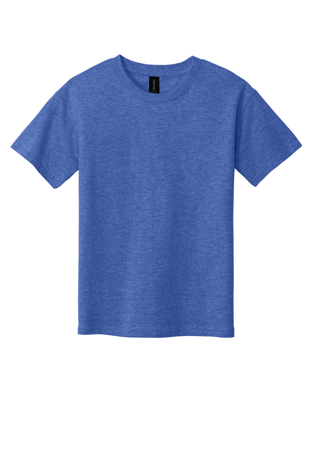 Gildan Youth Softstyle T-Shirt - Heather Royal