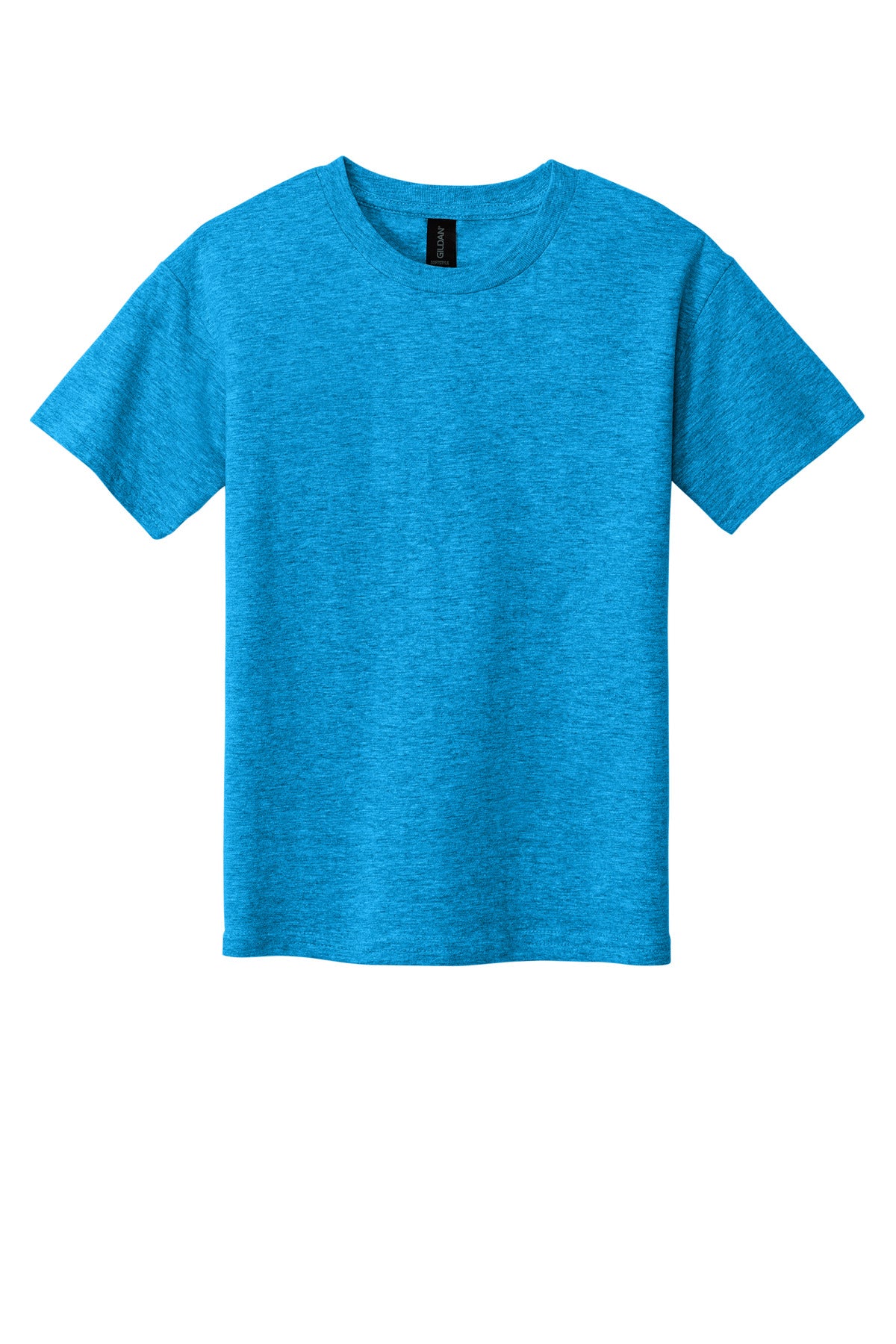 Gildan Youth Softstyle T-Shirt - Heather Sapphire