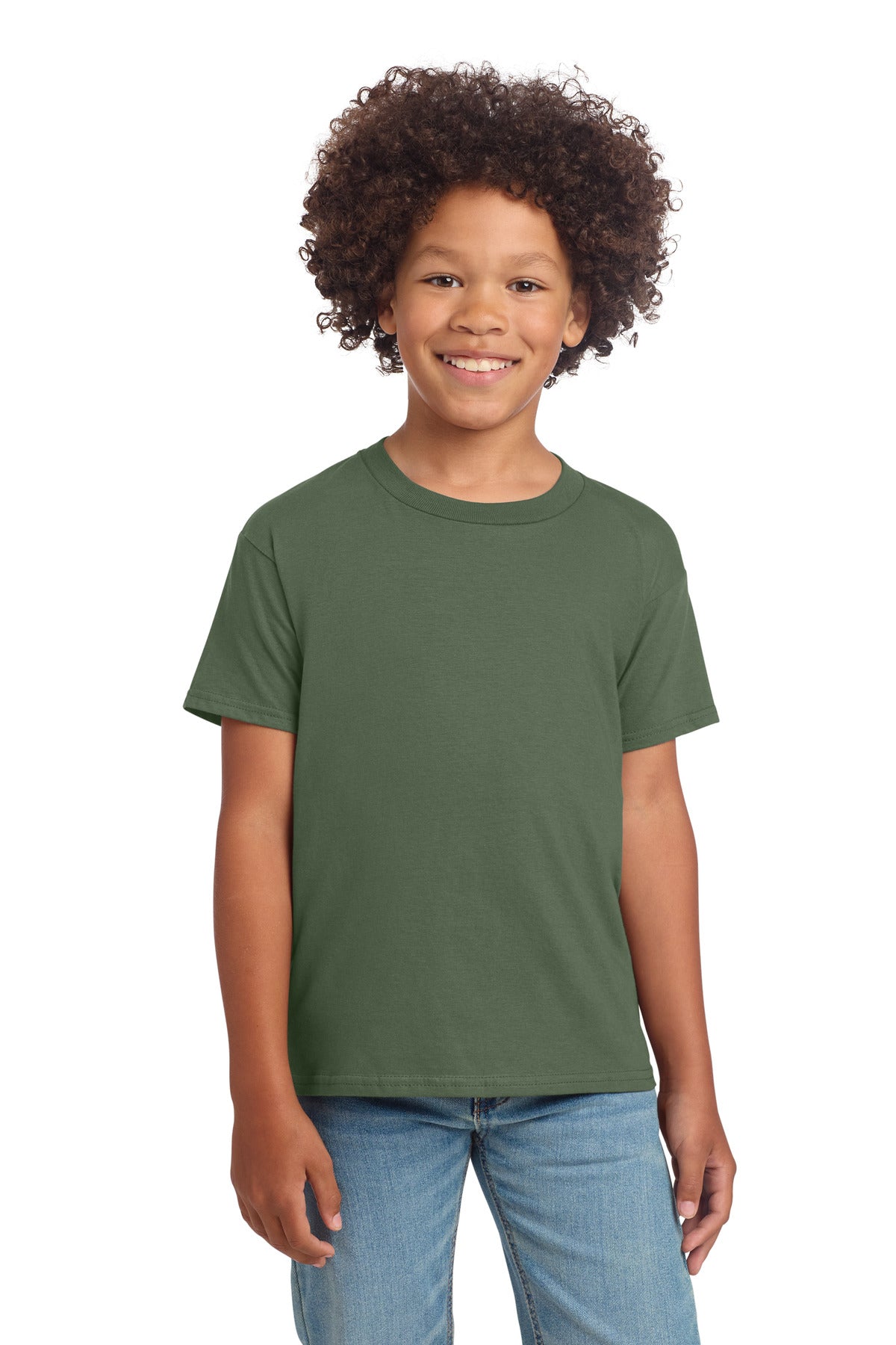 Gildan Youth Softstyle T-Shirt - Military Green