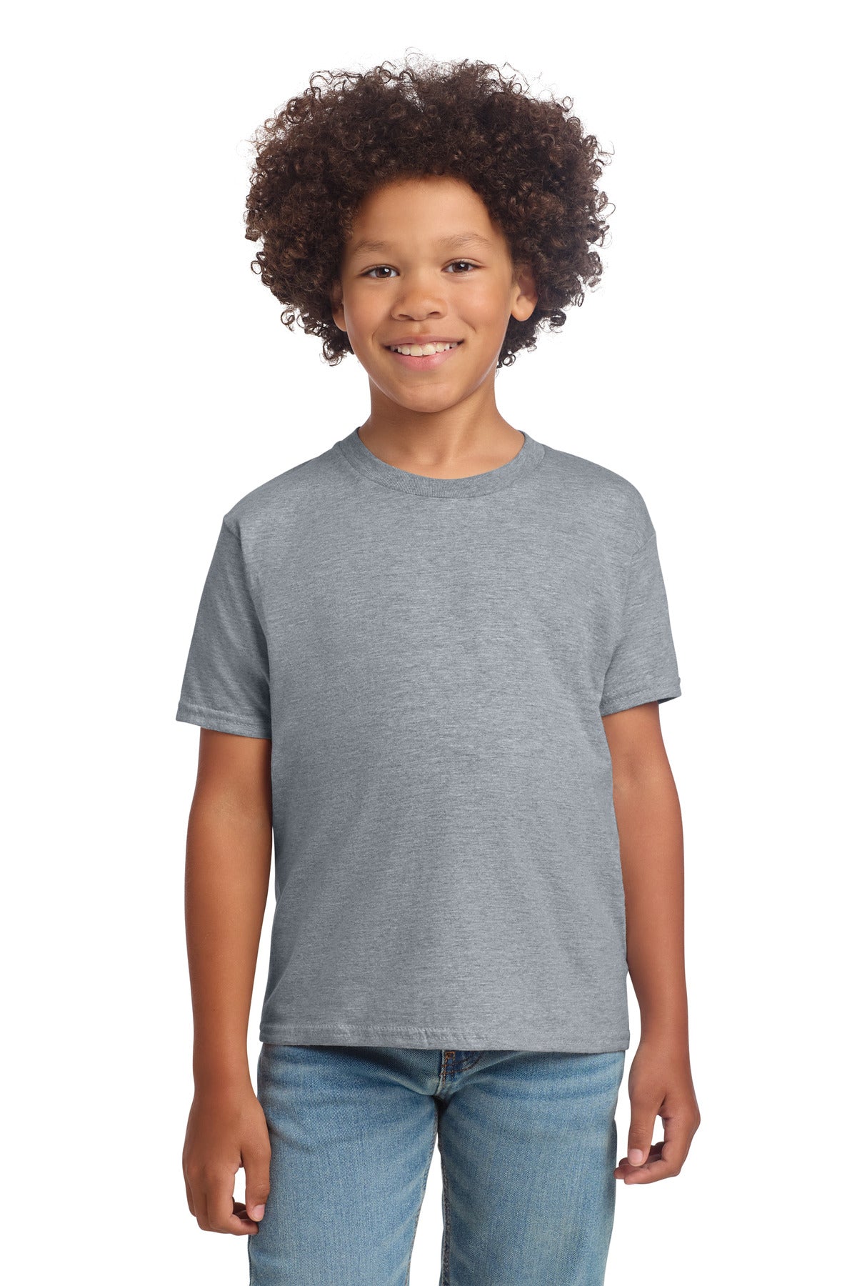 Gildan Youth Softstyle T-Shirt - Sport Grey