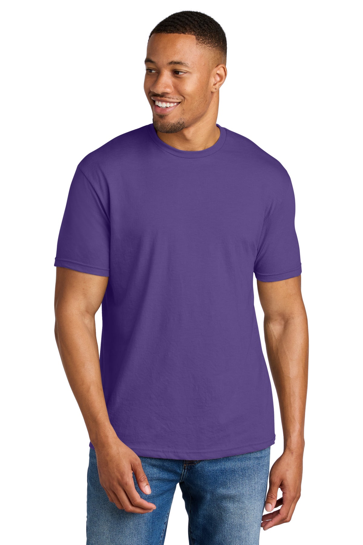 Gildan Softstyle CVC Tee - Amethyst